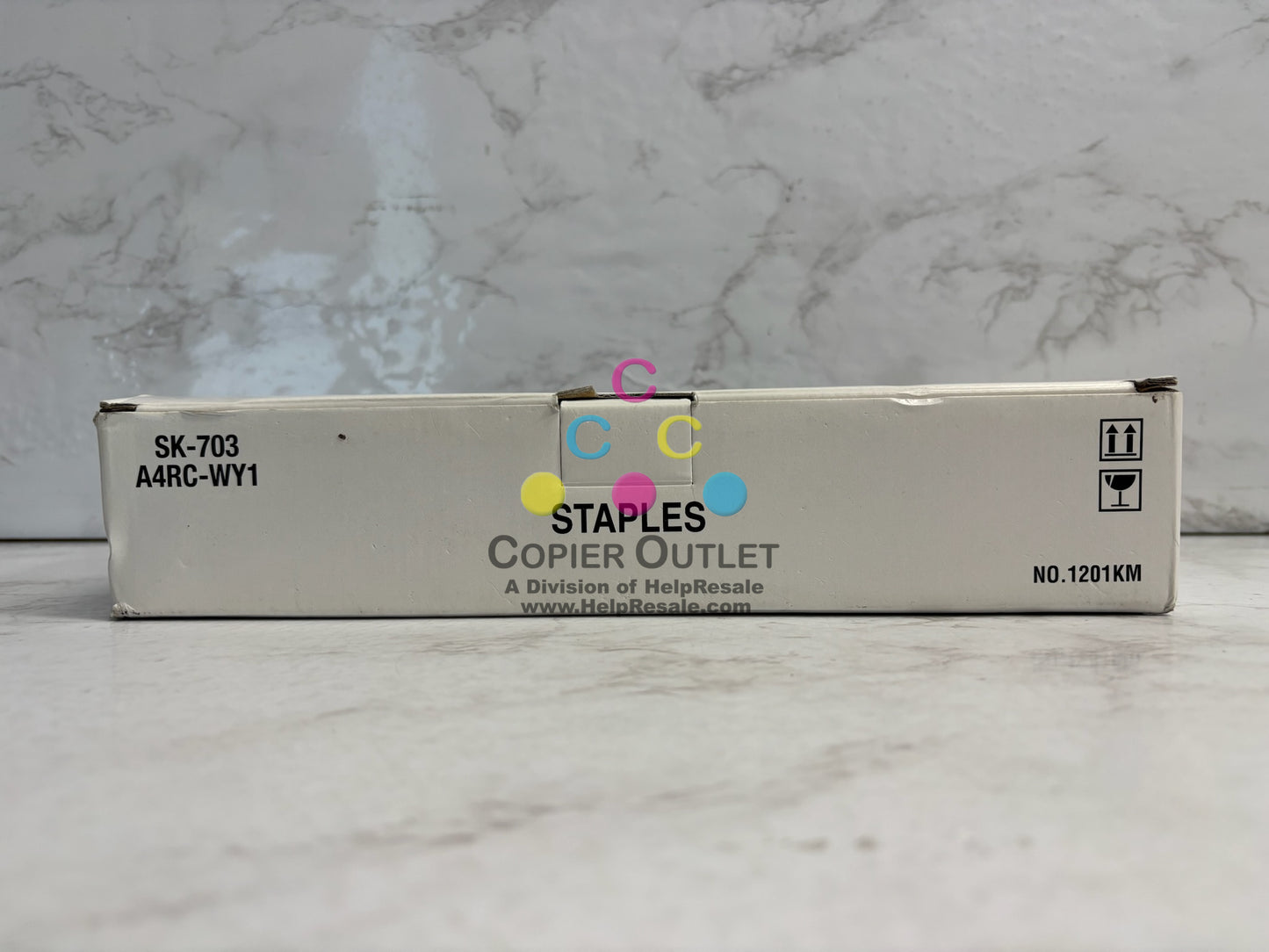 Genuine Konica Minolta Staple Cartridge SK-703, SK703, A4RCWY1 (Box of 4)