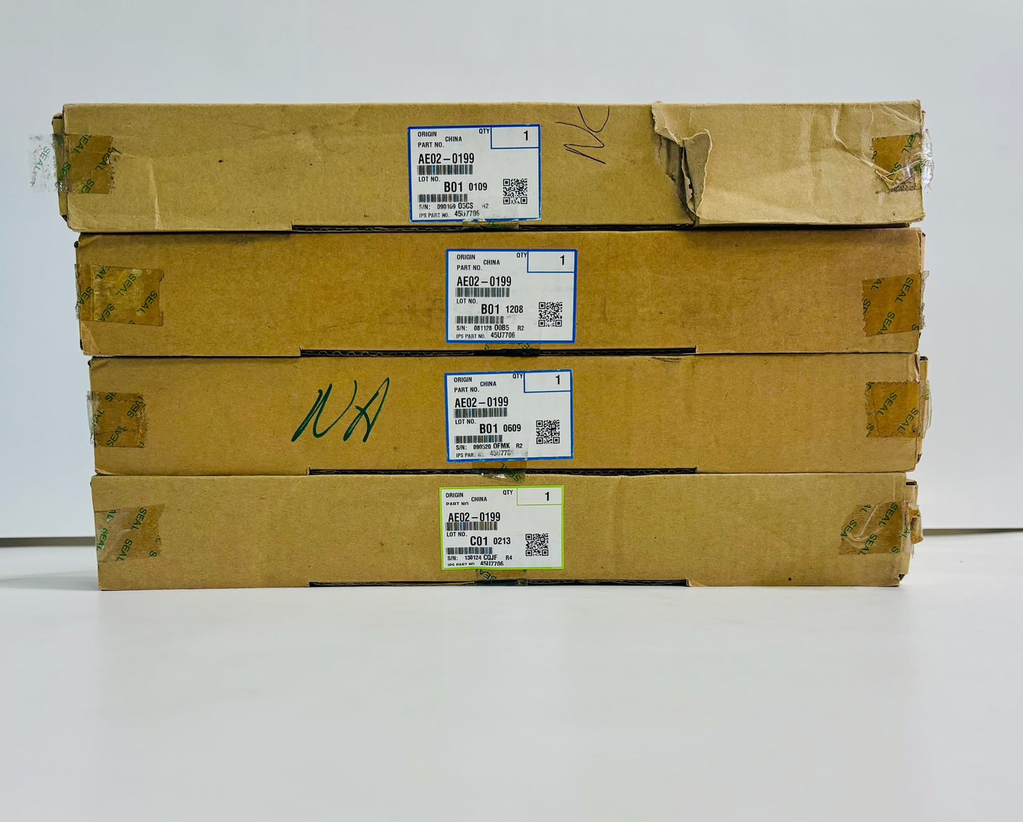 4 Genuine Ricoh MP4000,MP4000B Lower Fuser Pressure Roller AE02-0199 AE020199