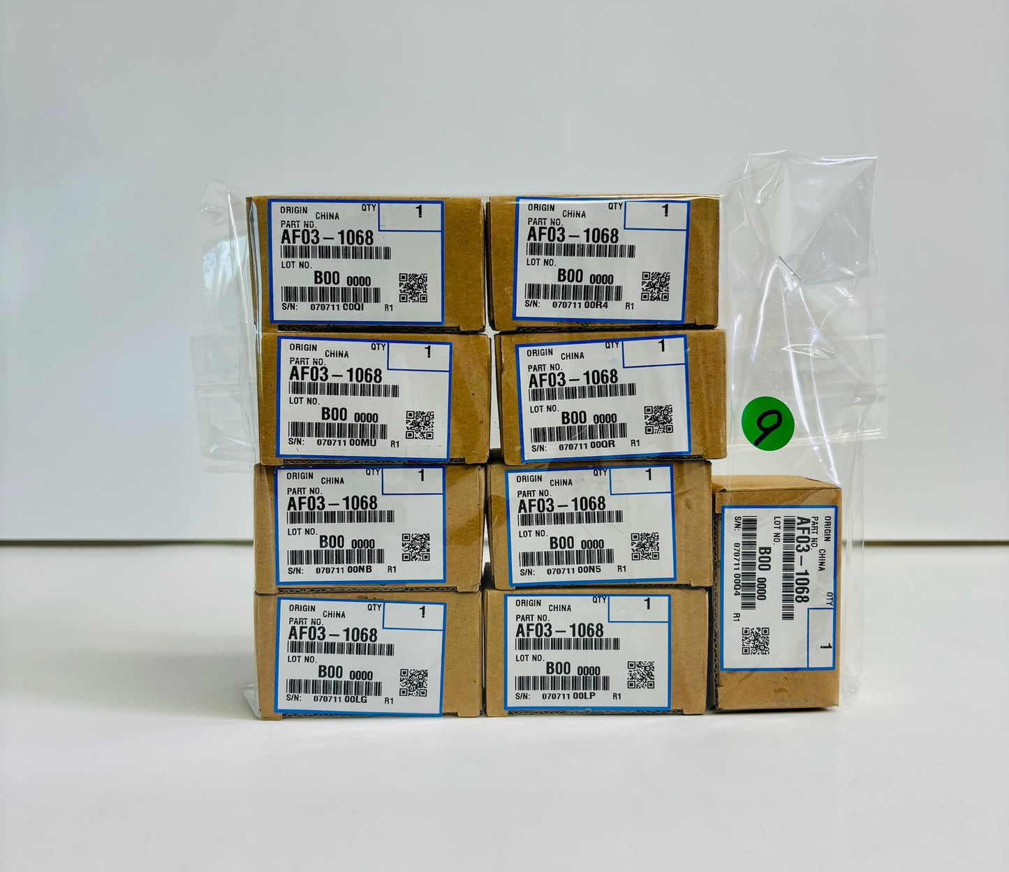 9 OEM Ricoh MPC2000,MPC3000 Bypass Manual Paper Feed Roller AF03-1068, AF031068