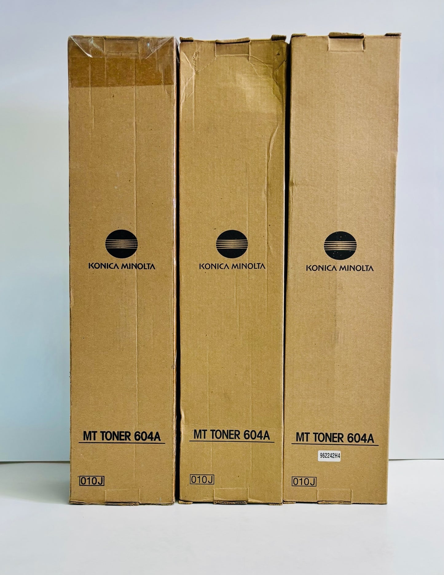 3 Genuine Konica Minolta Di551,Di5510,Di650 MT Toner 604A,010J,8937-801