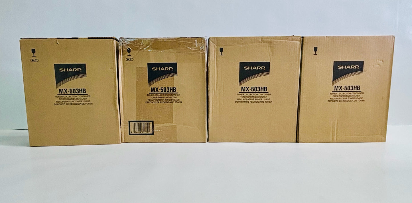 7 Genuine Sharp MX-M283N,MX-M503N Waste Toner Container MX-503HB,MX503HB