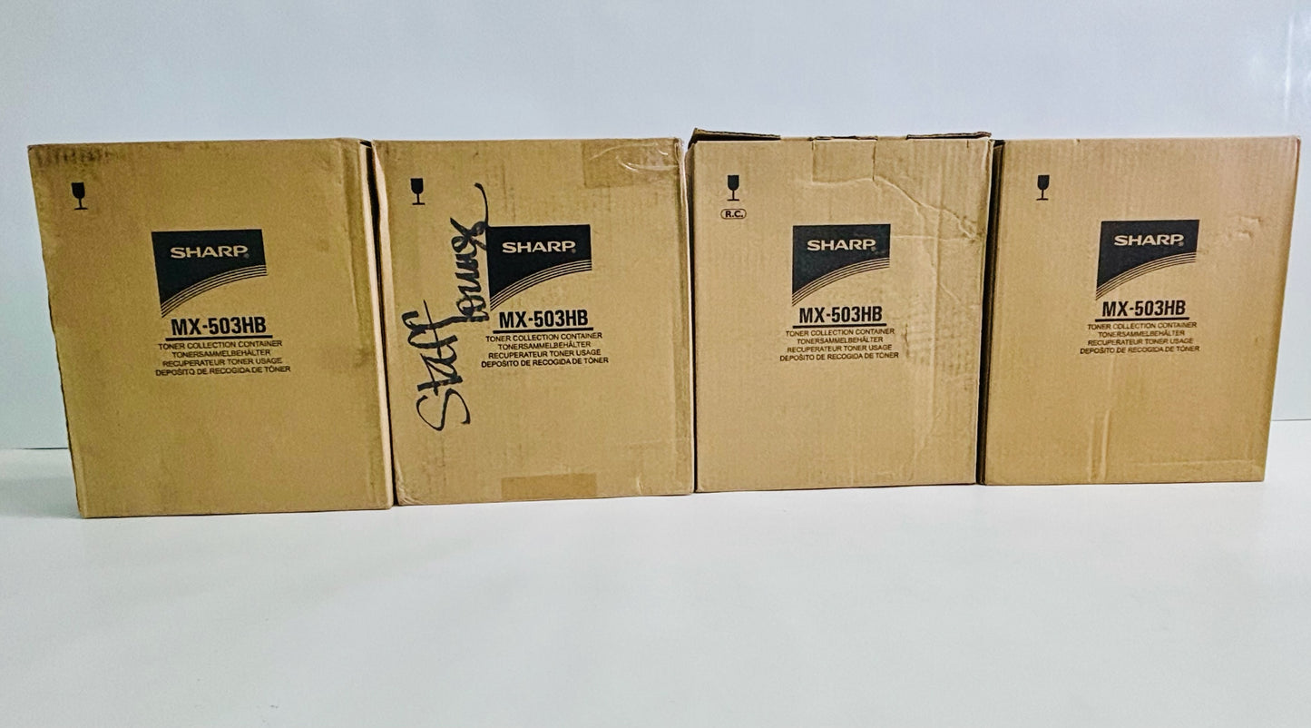 7 Genuine Sharp MX-M283N,MX-M503N Waste Toner Container MX-503HB,MX503HB