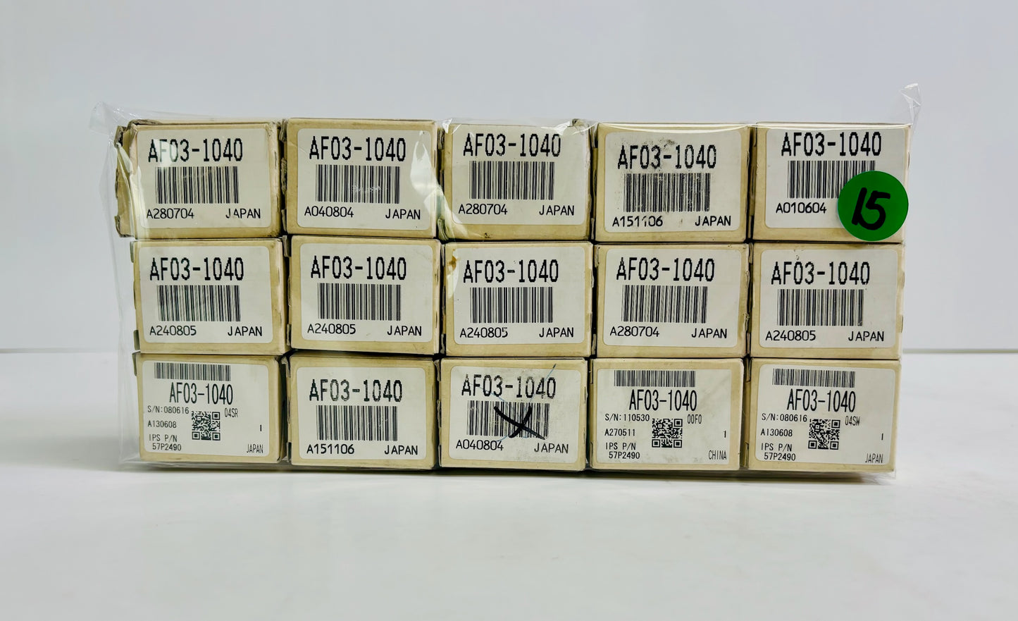 15PK Genuine Ricoh ProC751EX,1050,2050 Feed Roller AF03-1040(AF031080)