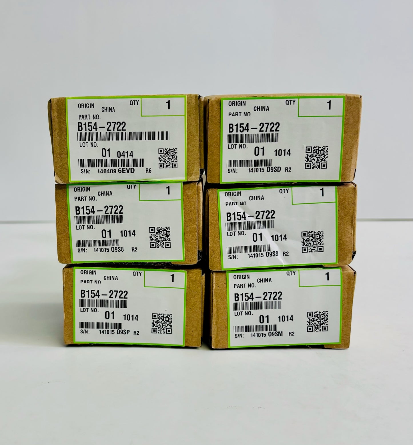 6 Genuine Ricoh 3224C, MPC2030, MPC2551 Separation Pad B154-2722, B1542722