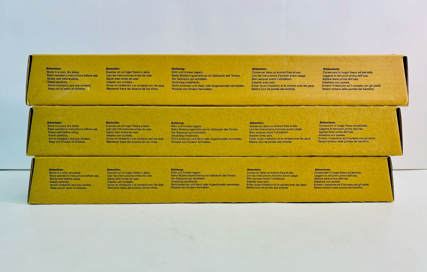 3 Compatible Katun Sharp MX-3050N,MX-3050V Cyan, Mag & Yellow Toners MX-61NT CMY