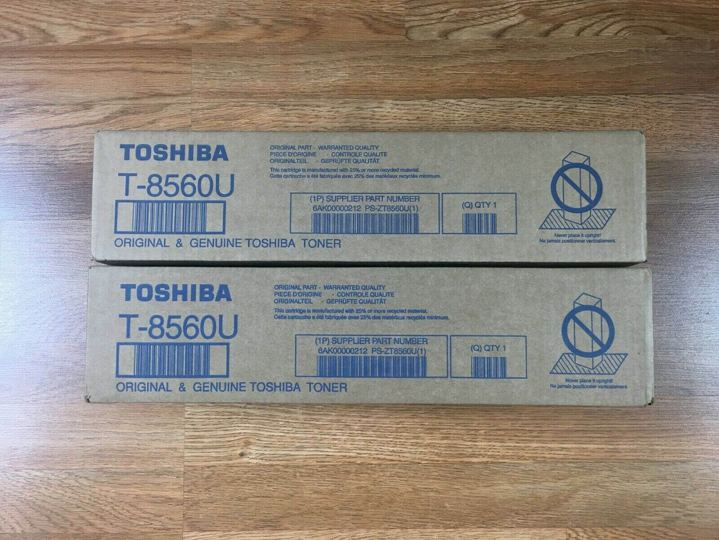 Lot Of 2 Toshiba T-8560U Toner For e-Studio 556-656-756-856 Same Day Shipping!! - copier-clearance-center
