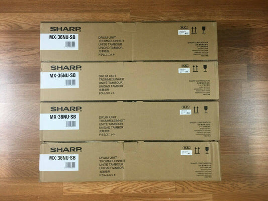 4 Genuine Sharp MX-36NU-SB Drum Unit MX-2610FN, MX-2610N, MX-3110FN FedEx 2Day - copier-clearance-center