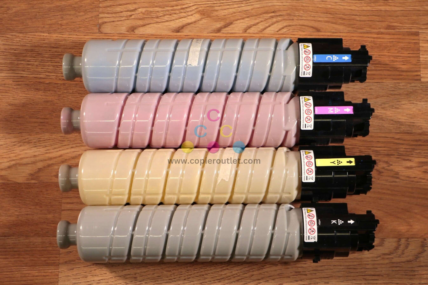 Used Ricoh SP C430A CMYK Toner Set 821105,06,07,08 CLP37A/LP137CA Same Day Ship! - copier-clearance-center