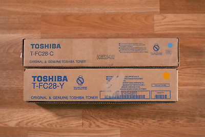 Toshiba T-FC28 CY Toner Cartridges e-STUDIO2820C/2830C/3520C/3530C/4520C/2330C - copier-clearance-center