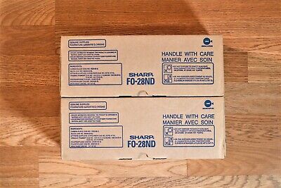 Lot Of 2 Sharp F0-28ND Black Imaging Toner Cartridges FO-2800 / FO-2850 Same Day - copier-clearance-center