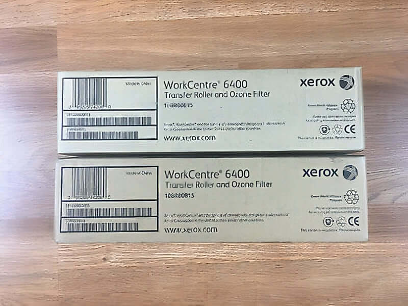 2 Xerox 108R00815 WorkCentre 6400 Transfer Roller & Ozone Filter Same Day Ship!!