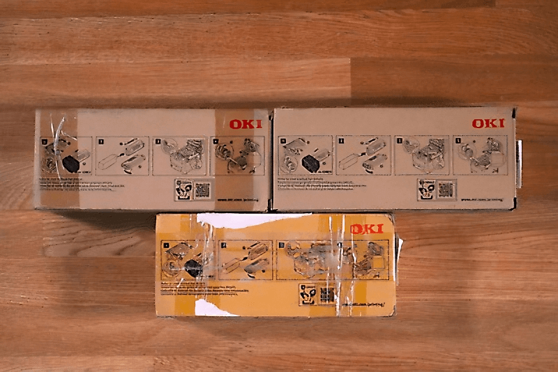 Genuine Oki MYY Toner 45396221,22 Okidata MPS3537mc/MPS4242mc Same Day Shipping!