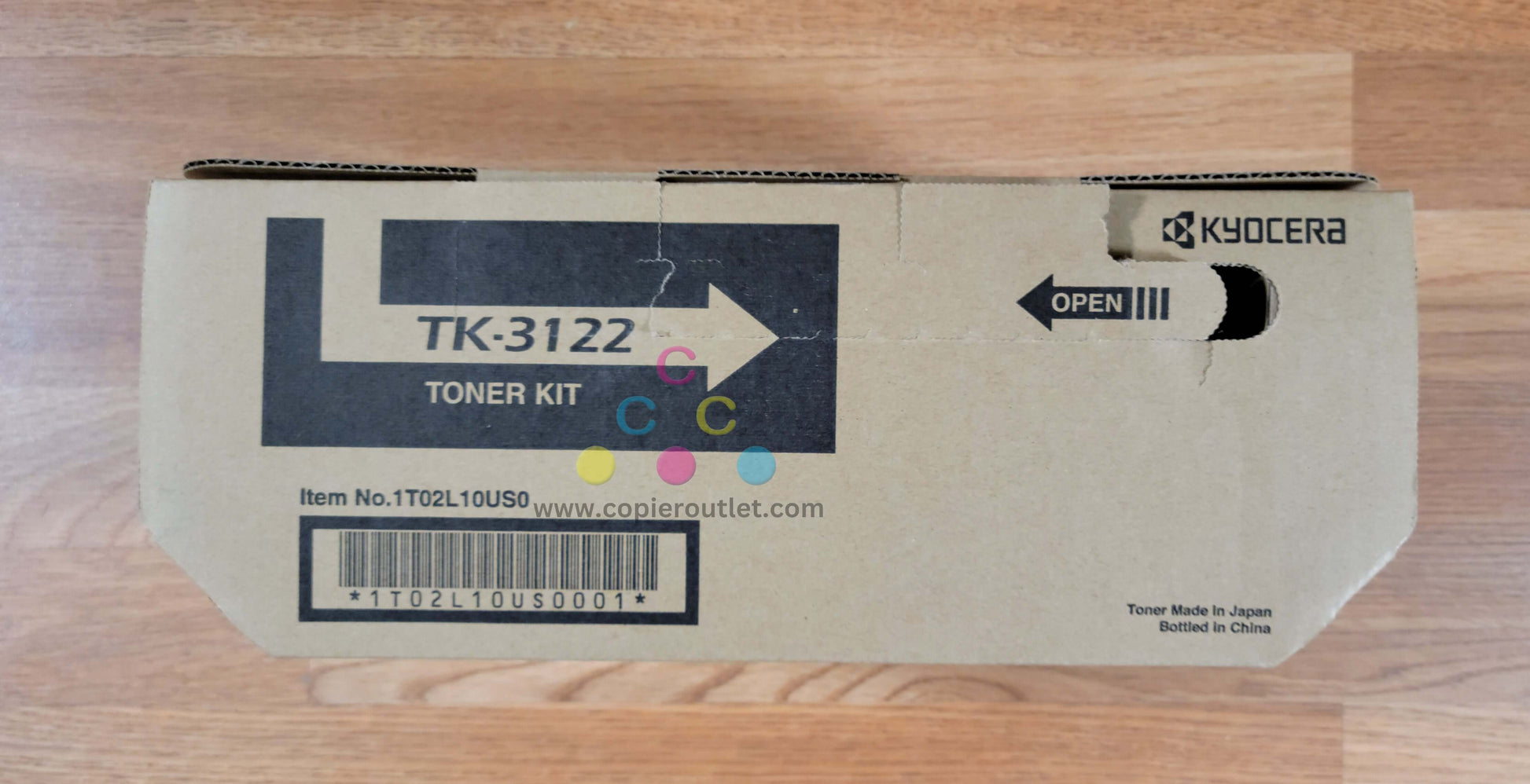 Open Kyocera TK-3122 Toner Kit For Ecosys Fs-4200DN & M3550idn Same Day Shipping - copier-clearance-center