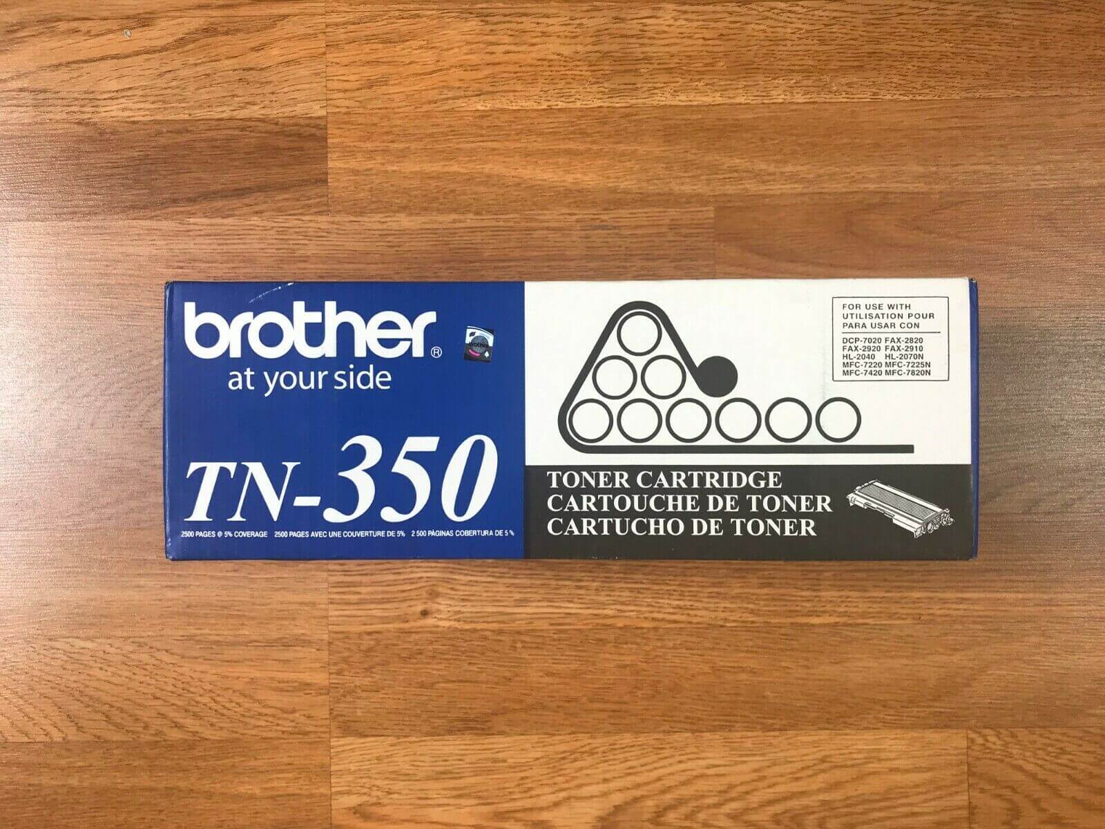 Genuine Brother TN-350 Black Toner - Same Day Shipping - copier-clearance-center