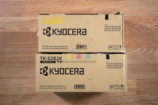 Kyocera TK-5282 YK(open) Toner Cartridges ECOSYS M6235cidn / M665cidn / P6235cdn - copier-clearance-center