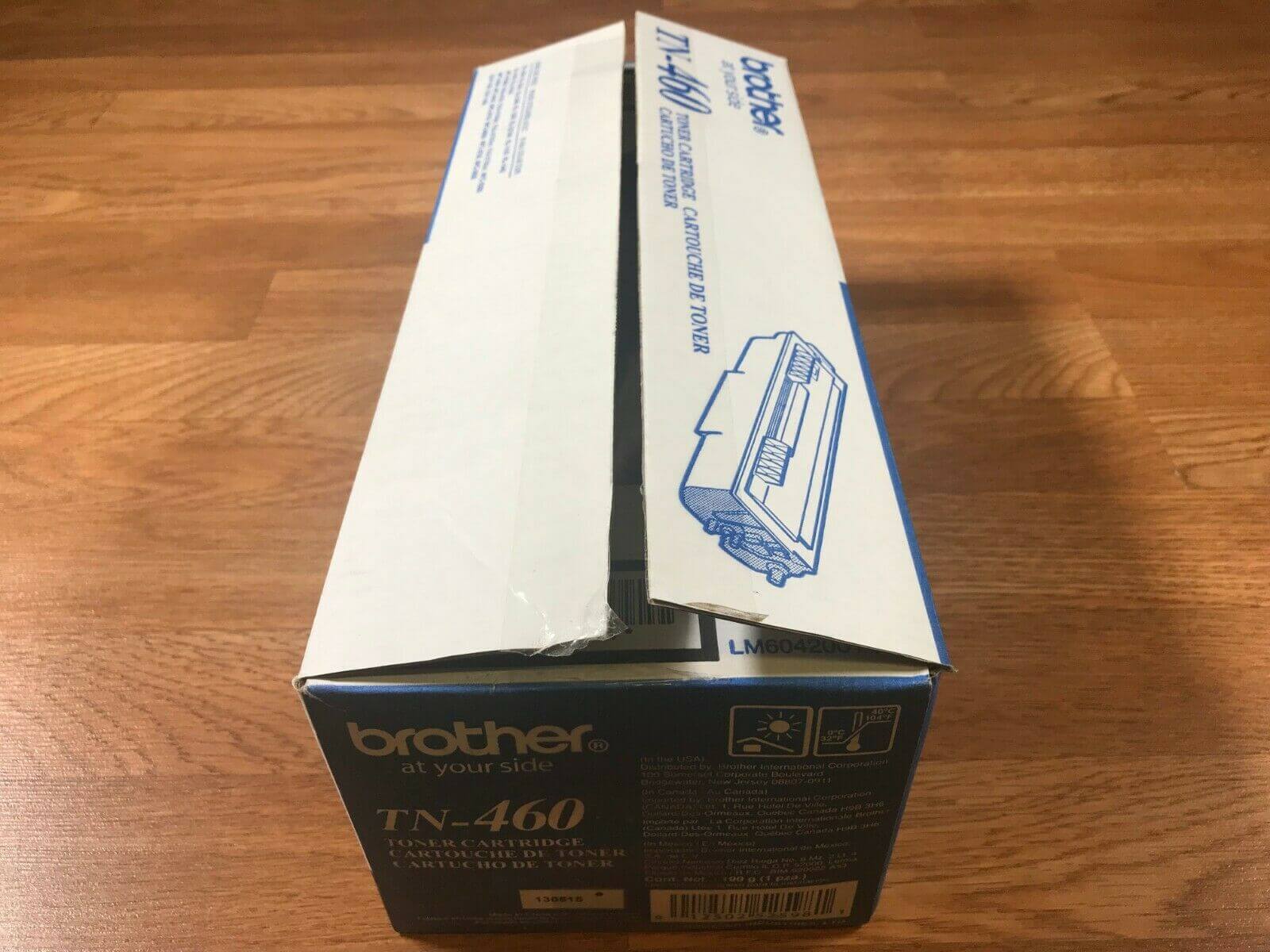 Open Box Open Seal Genuine Brother TN-460 Black Toner - Same Day Shipping - copier-clearance-center