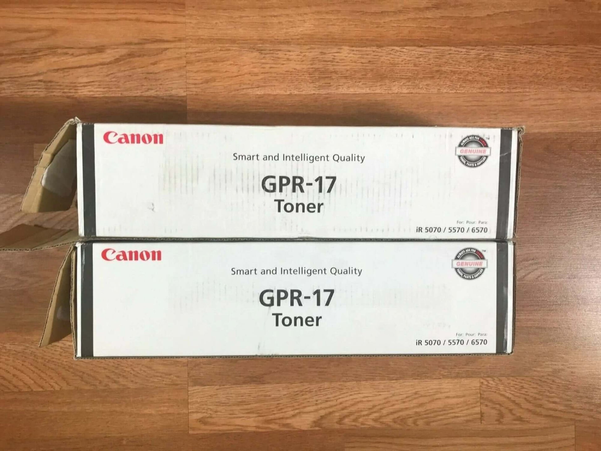 (Lot of 2) Genuine Canon GPR-17 Toner For iR 5070/5570/6570 *Same Day Shipping!* - copier-clearance-center