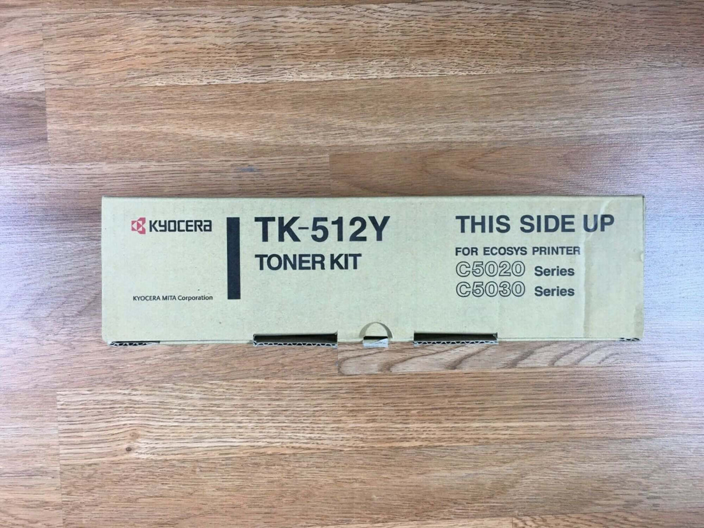 Genuine Kyocera TK-512 Yellow Toner Kit For Ecosys C5020-C5030 Same Day Shipping - copier-clearance-center