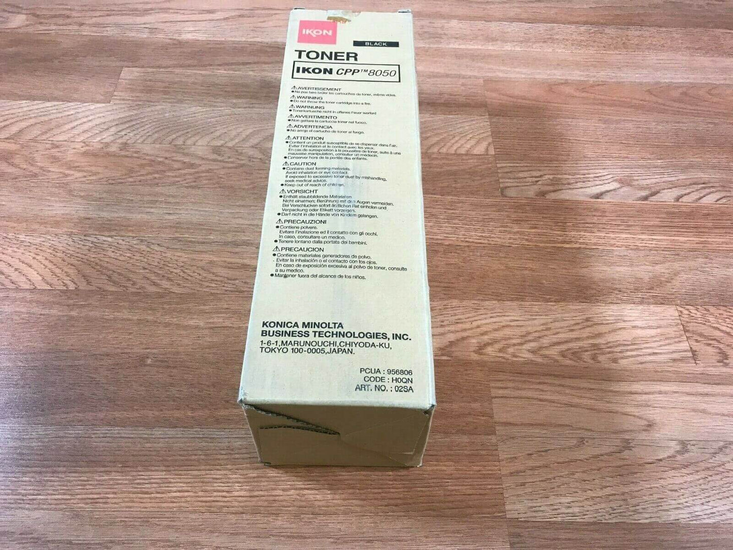 Genuine Ikon CPP 8050 Black Toner H0QN- Same Day Shipping!!! - copier-clearance-center