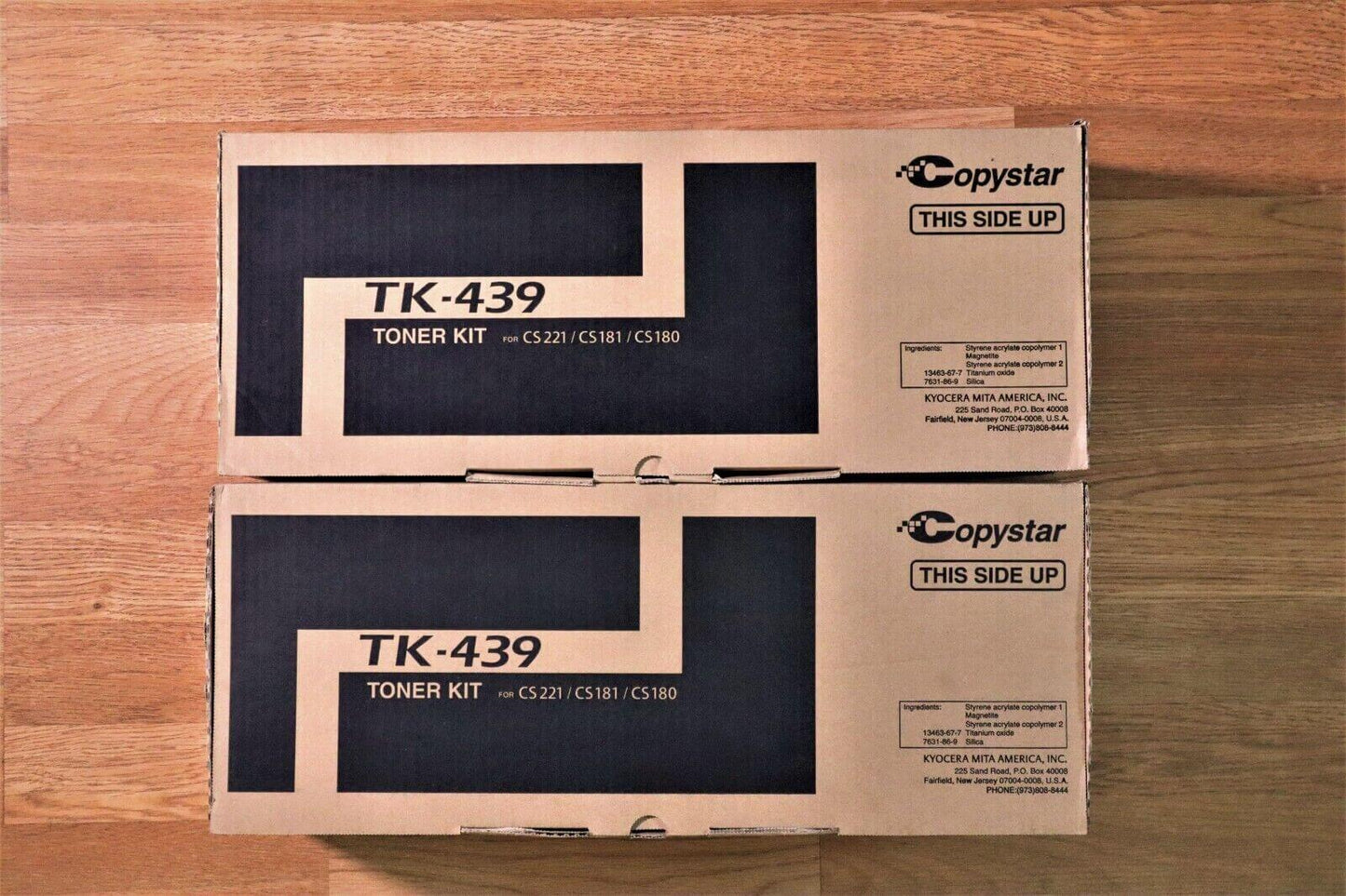Genuine Kyocera TK-439 Black Toner Kit for CS221/CS181/CS180 Same Day Shipping!! - copier-clearance-center