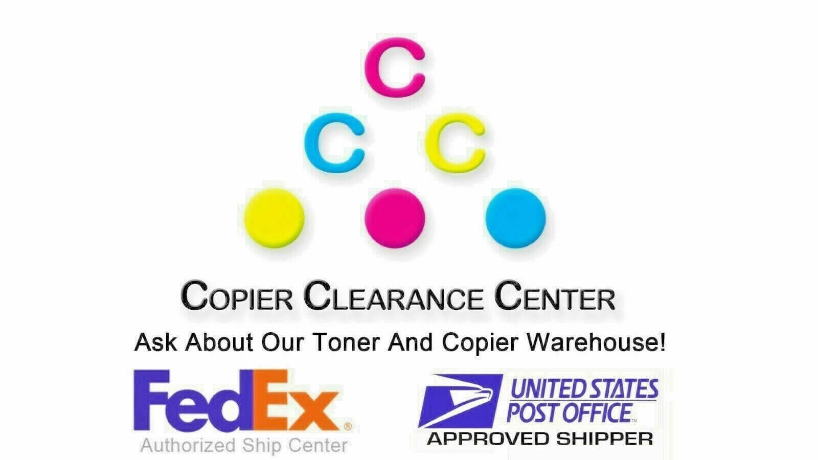 Lot of 2 Ricoh MP C8002 Waste Toner Bottles EDP:416889 With Same Day Shipping!!! - copier-clearance-center