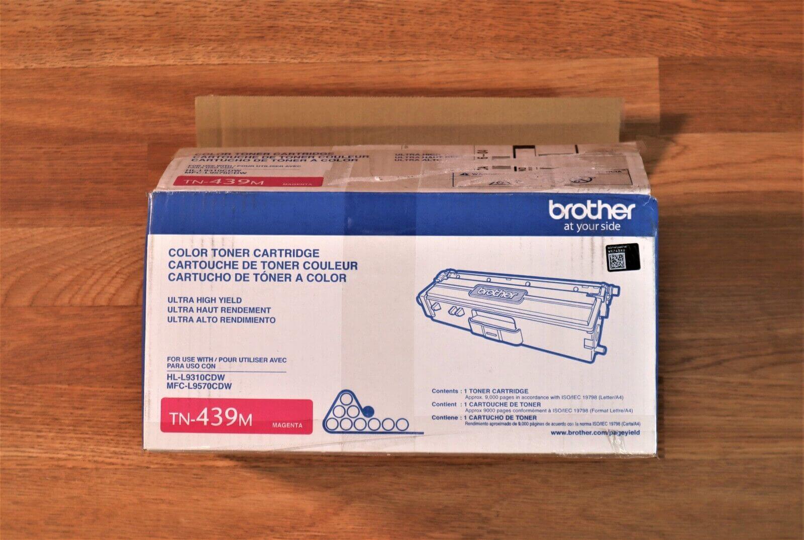 Open Box Brother TN-439 Magenta Toner For HL-L9310CDW MFC-L9570CDW Same Day Ship - copier-clearance-center