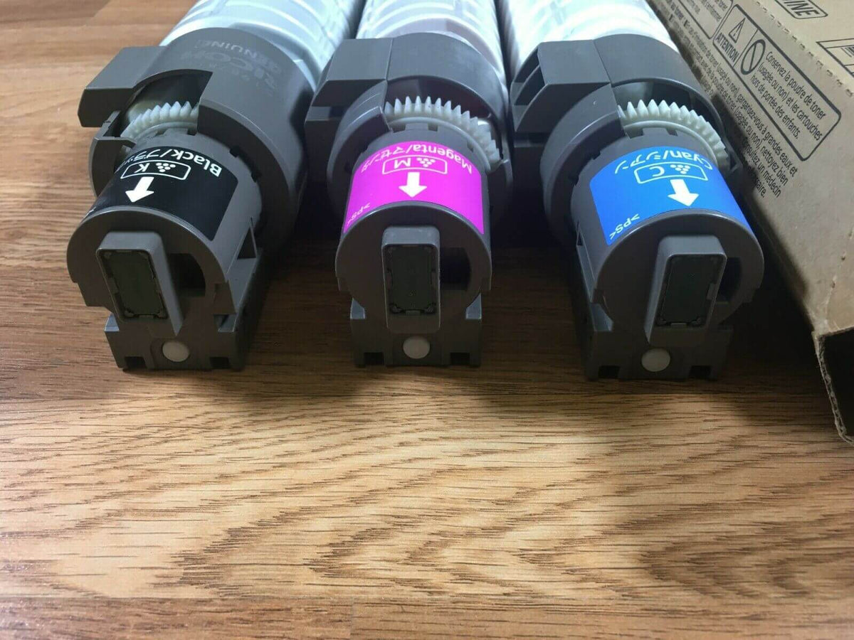 Savin Vs Ricoh 3 Ricoh Savin Lanier MP C5501 CMK EDP 841455 841454 841582 FedEx 2Day