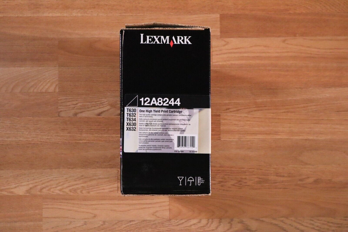 Lexmark 12A8244 Black High Yield Toner T630 T632 T634 X630 X632 Same Day Ship!! - copier-clearance-center