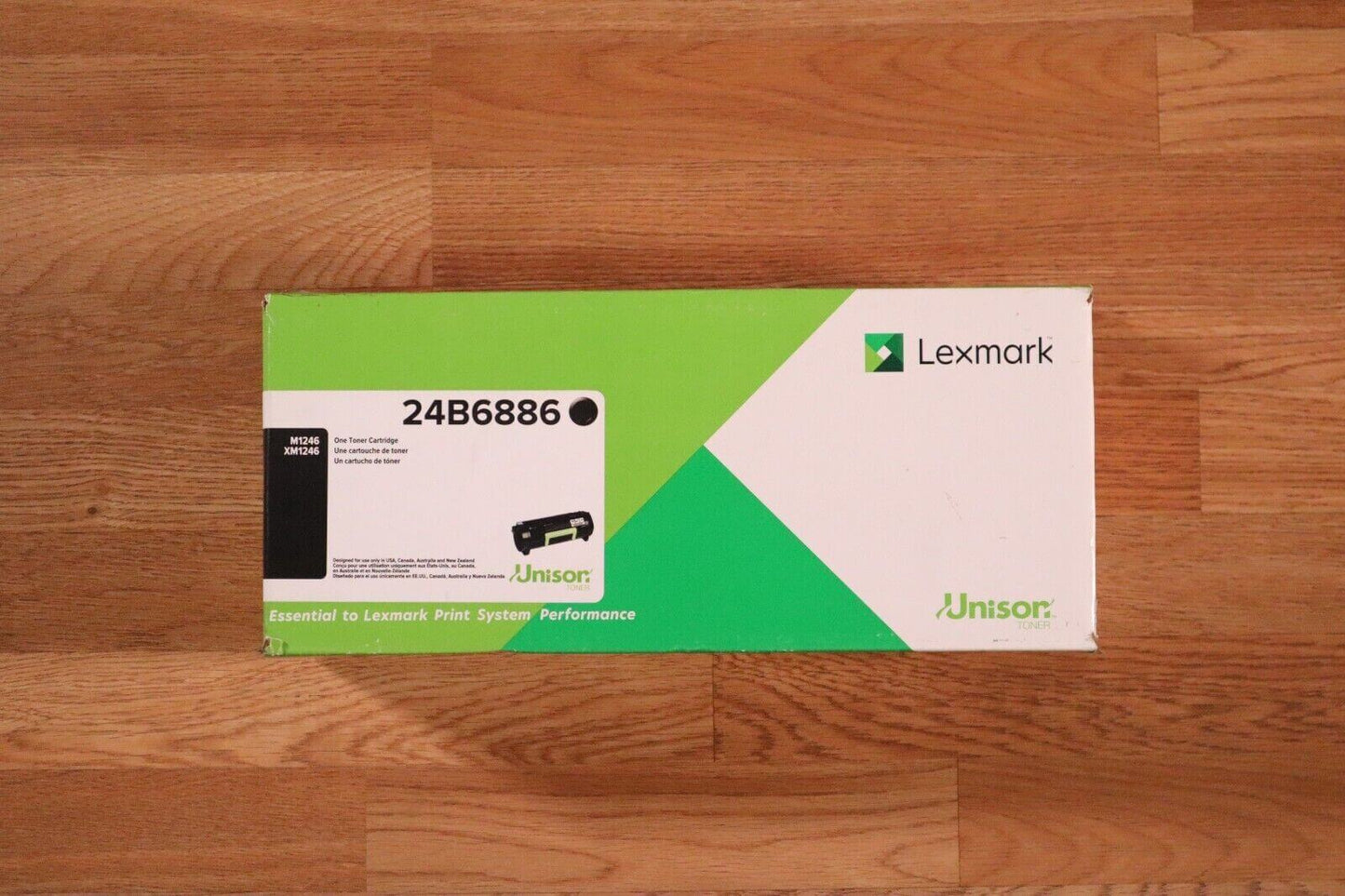 Genuine Lexmark Black 24B6886 Toner Cartridge For M1246 XM1246 FedEx 2Day!!! - copier-clearance-center