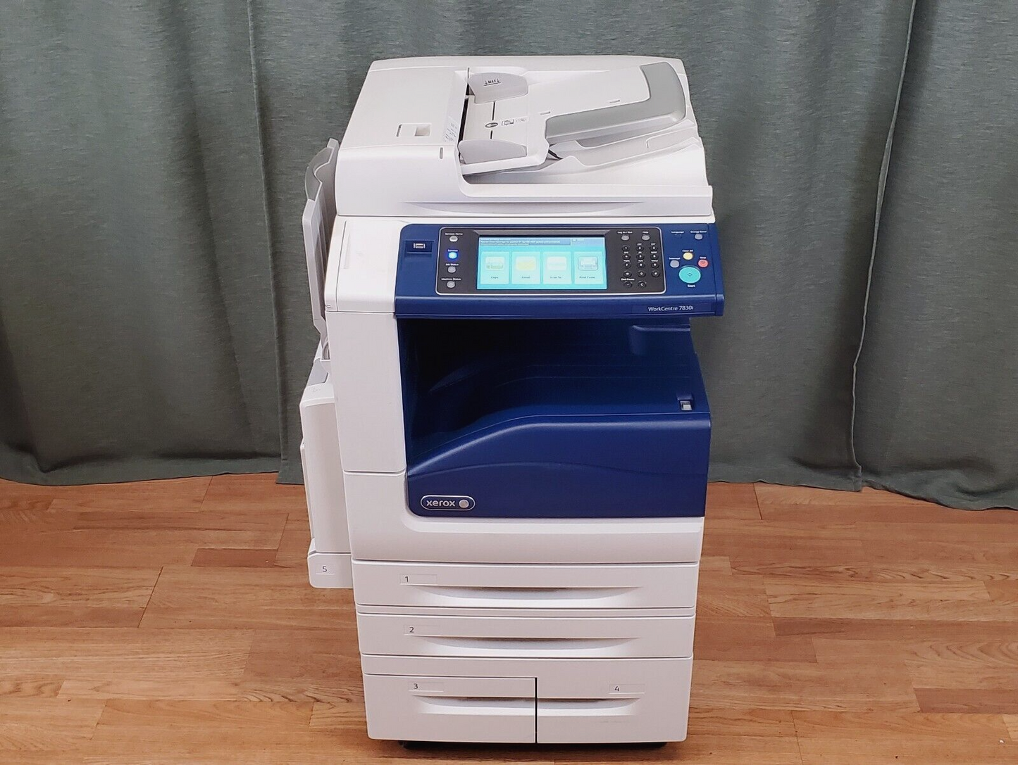 Xerox Work Center 7830i Color Copier Printer Scanner Low Use Only 24k Total! - copier-clearance-center