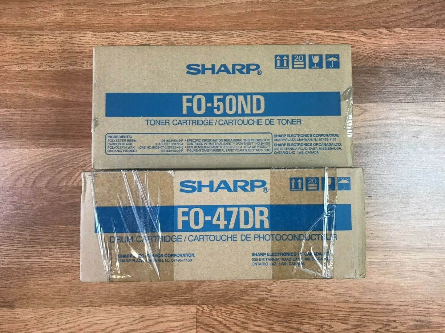 Sharp FO-50ND Toner & FO-47DR Drum For FO-4400, 4470, DC500 Same Day Shipping - copier-clearance-center