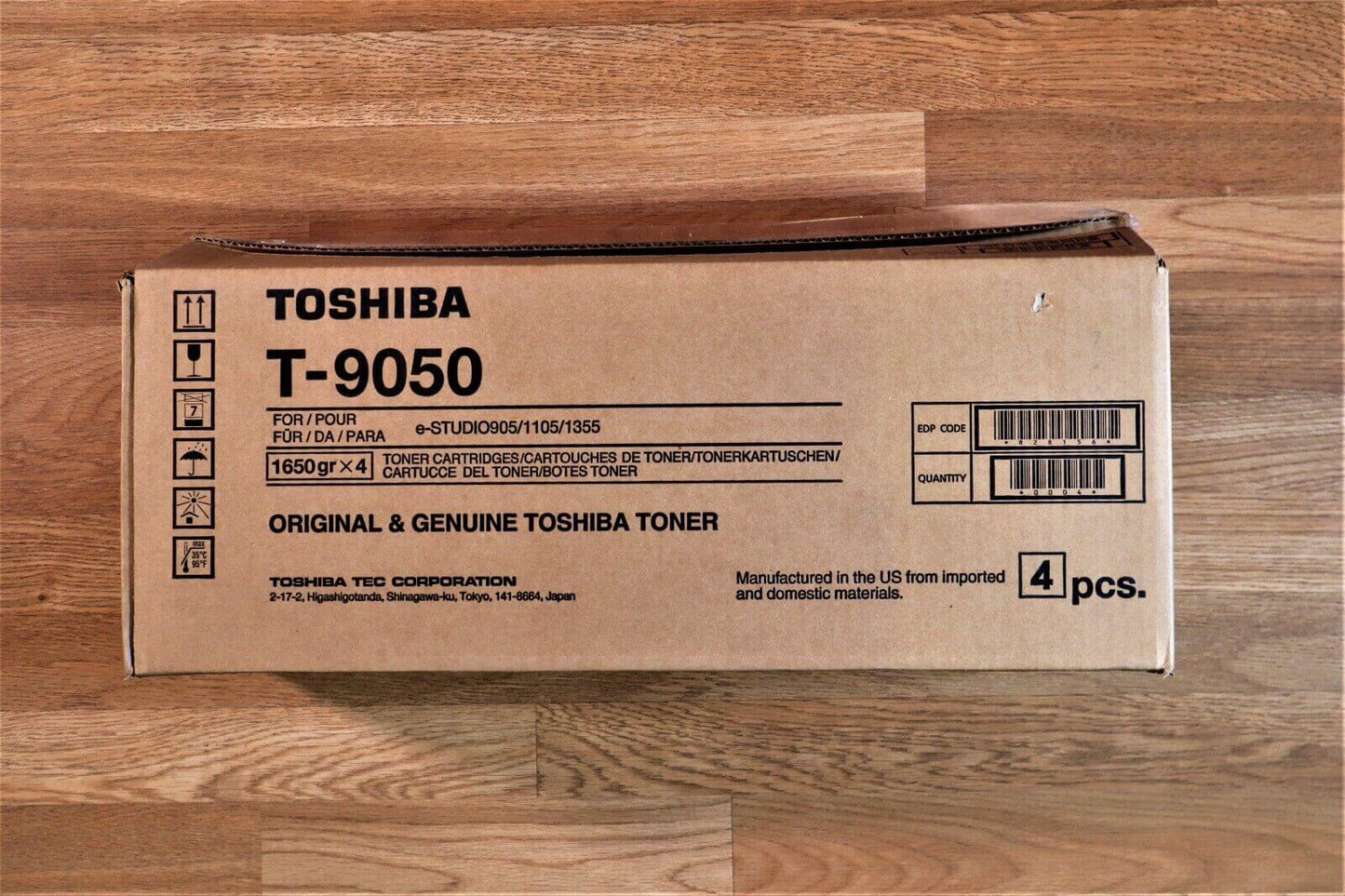 4Pack Toshiba T-9050 Toner Cartridges e-STUDIO905/1105/1355 -Same Day Shipping! - copier-clearance-center