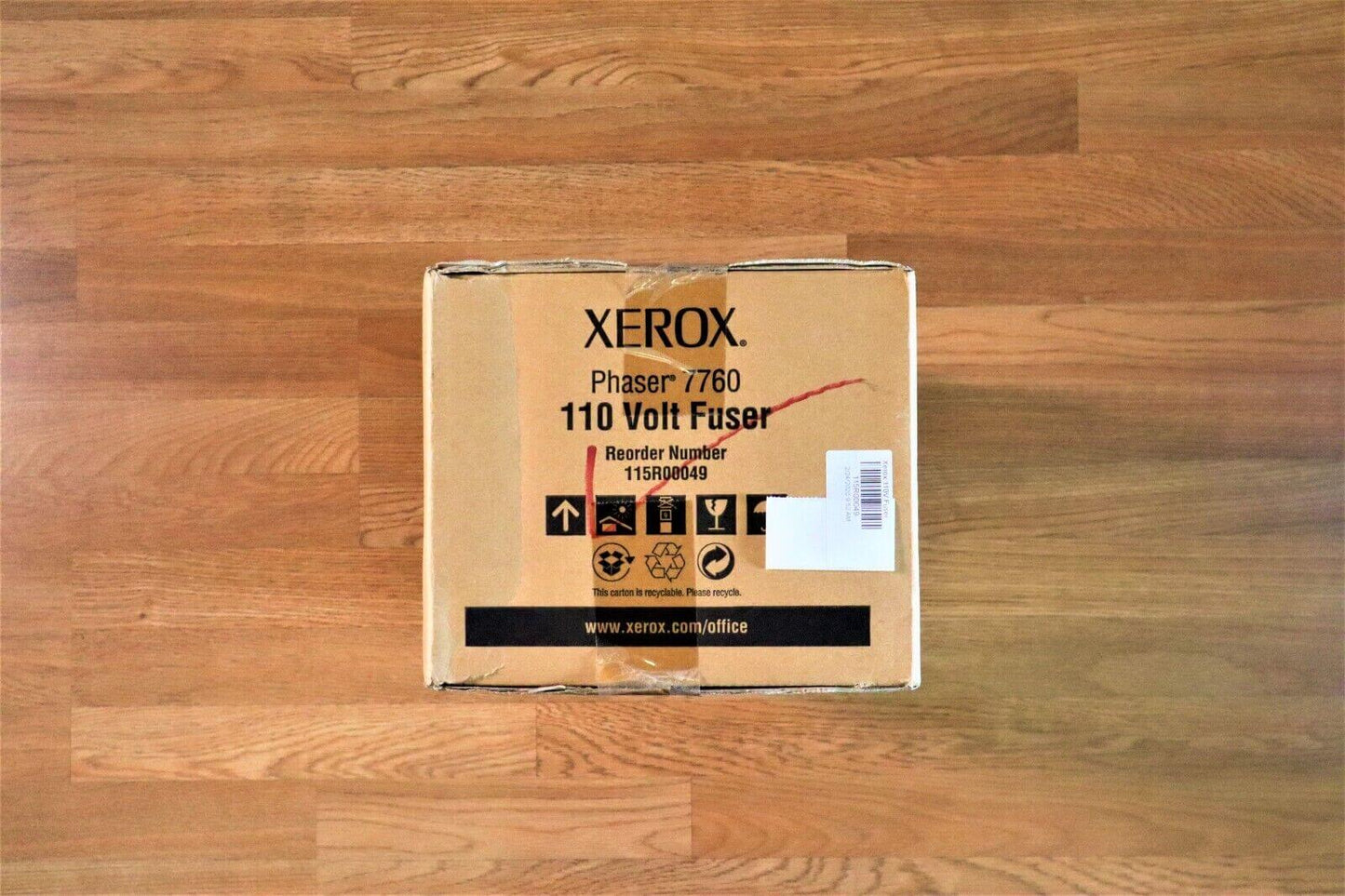 Genuine Xerox Phaser 7760 110v Fuser 115R00049 Color Laser Printer Same Day Ship - copier-clearance-center