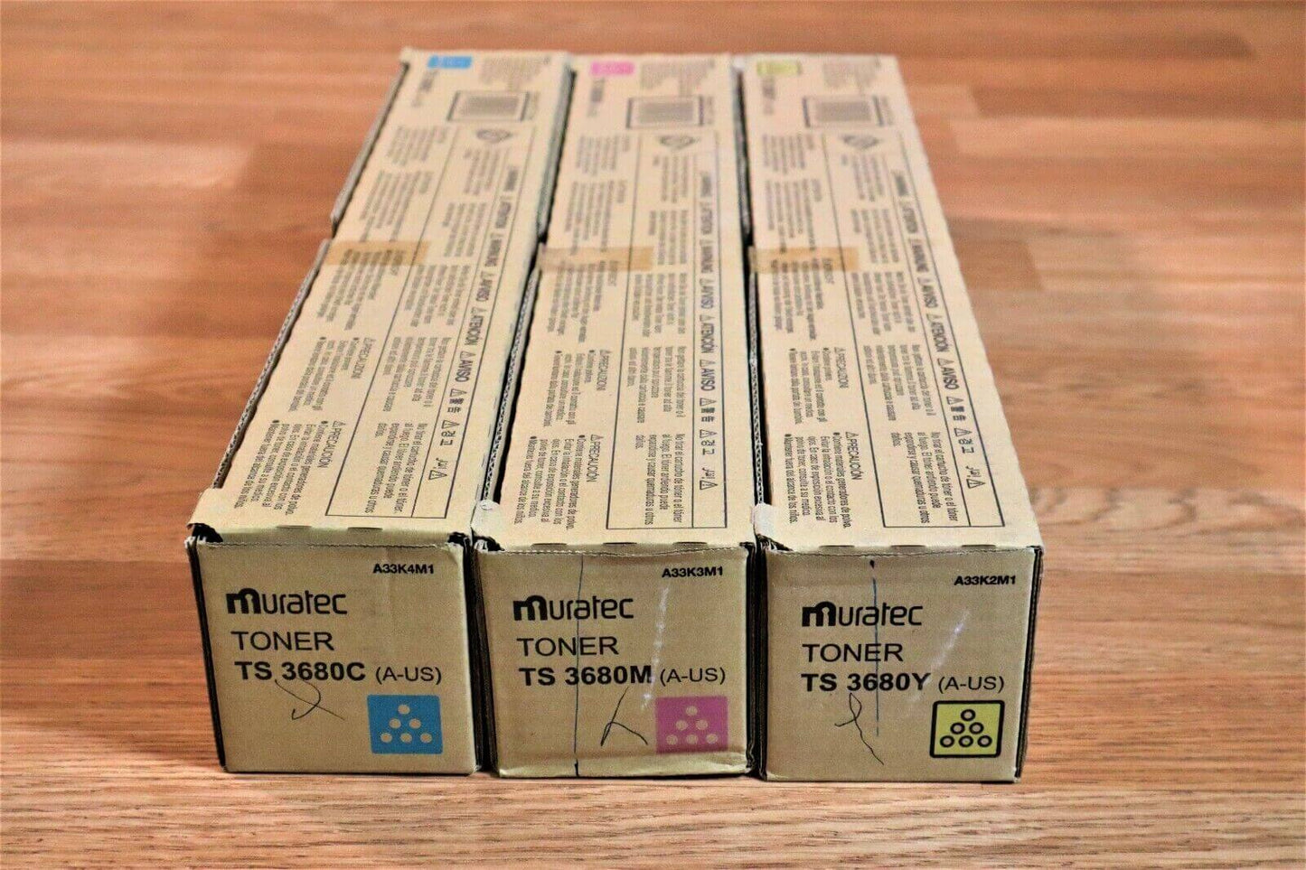 Genuine Muratec TS 3680 CMY Toner Cartridge MFX-C3680N/C2880N/C2280N Same Day!! - copier-clearance-center