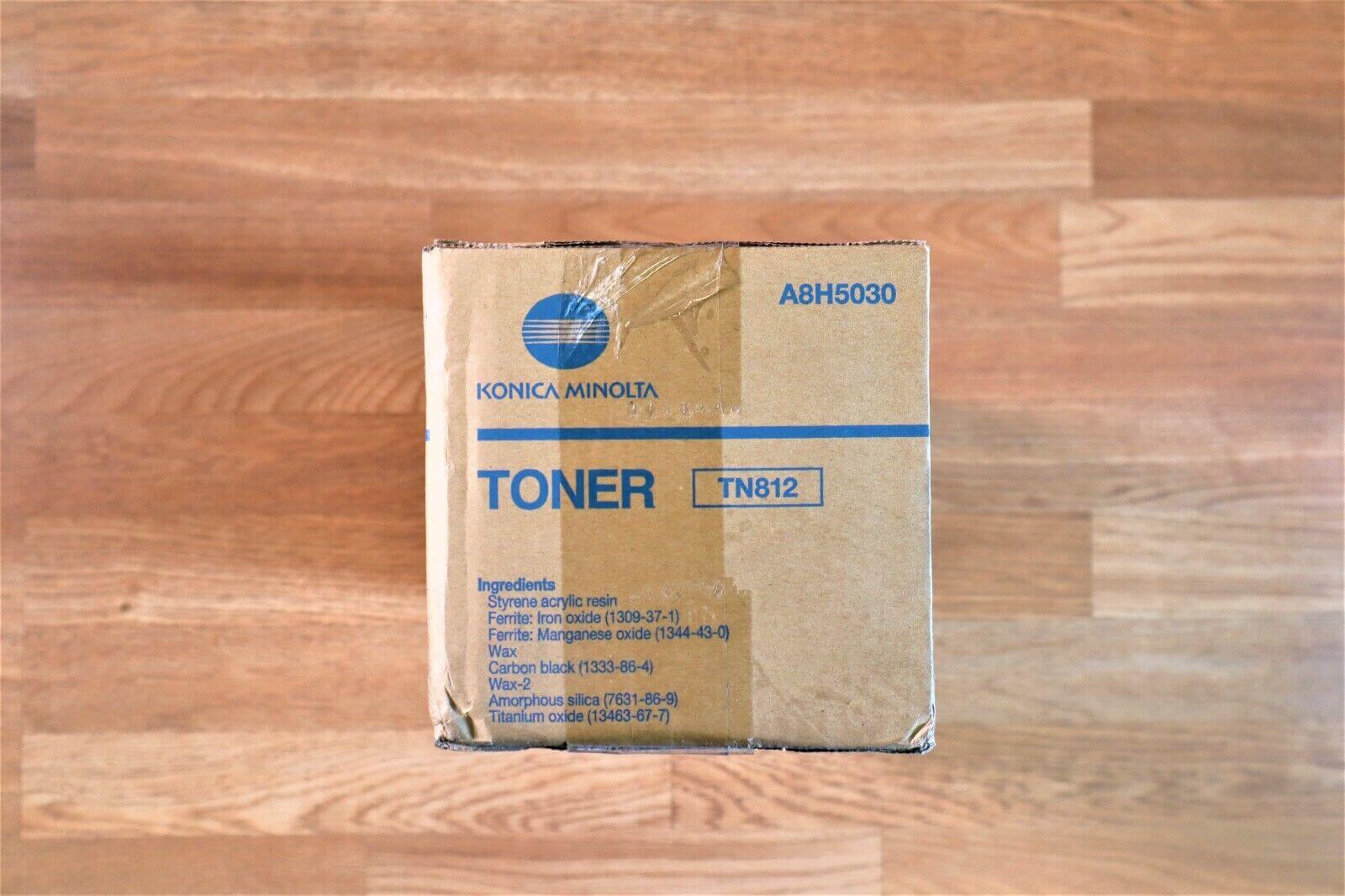 Genuine Konica Minolta TN812 Toner A8H5030 For Bizhub 808 Same Day Shipping!!! - copier-clearance-center