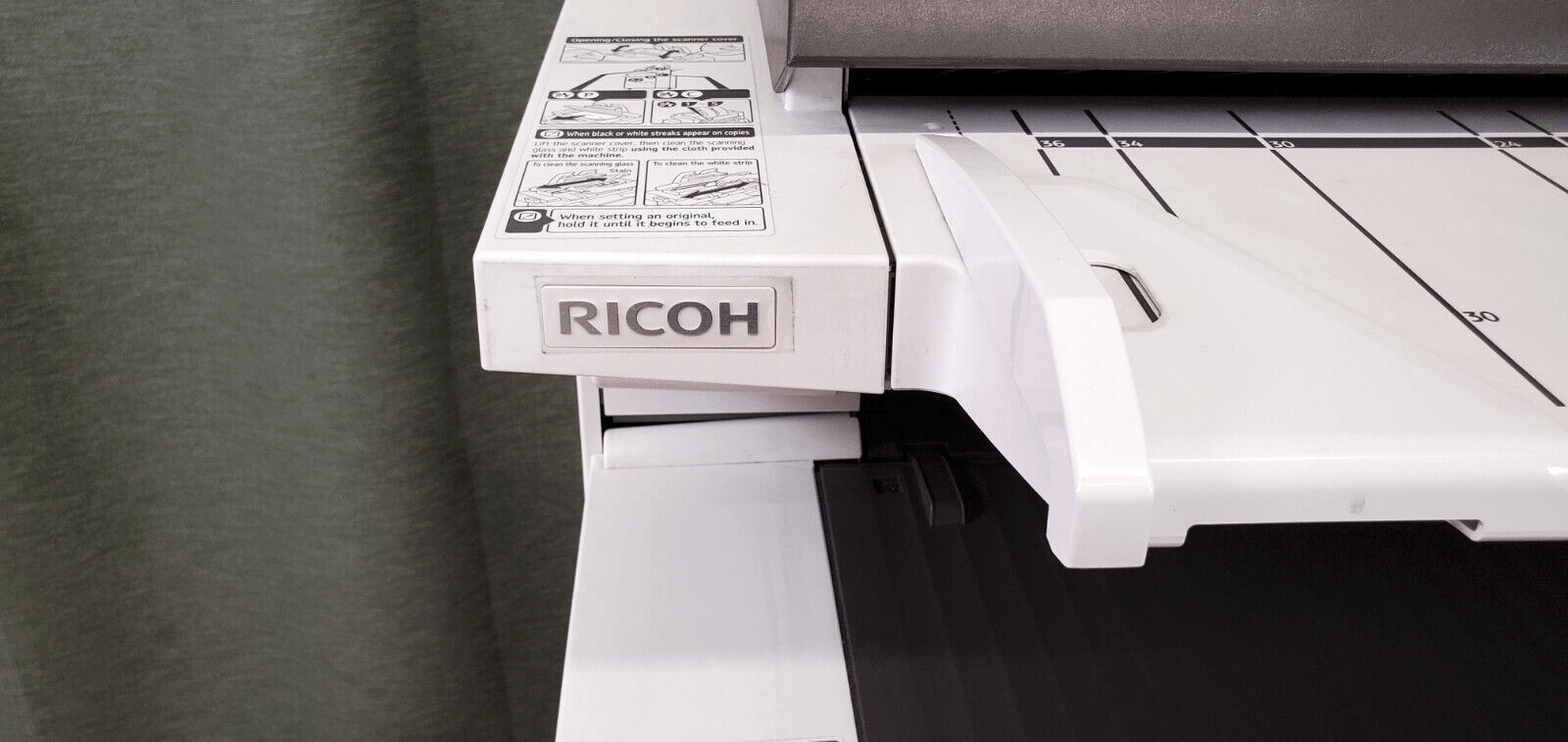 RICOH MP W6700SP Plotter Wide Format Black & White Copier Printer Color Scanner - copier-clearance-center
