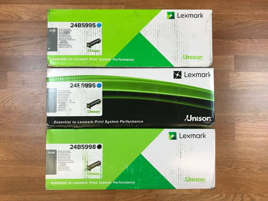 Genuine Lexmark CCK 24B5995/98 Toner Cartridges (For C6160) *same day* - copier-clearance-center