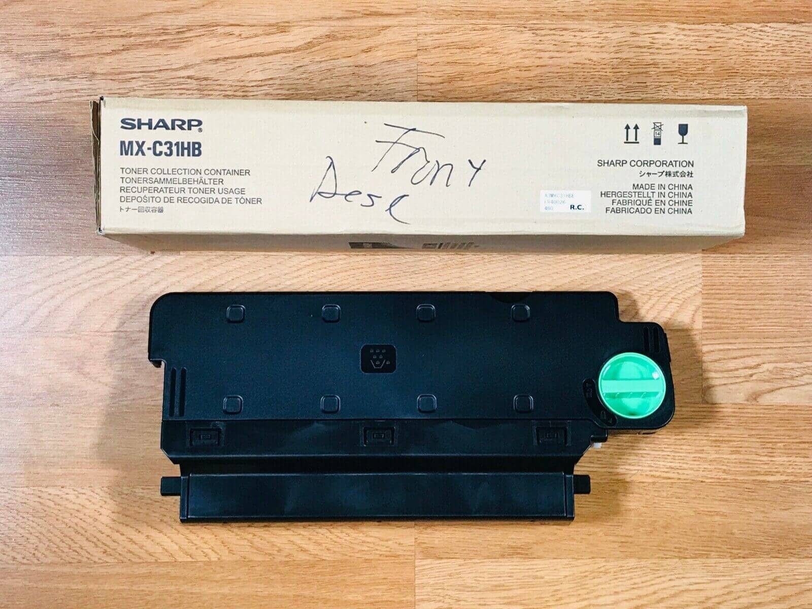 Sharp MX-C31HB Toner Collection Box For Sharp DX-C 310 311 400-Same Day Ship!! - copier-clearance-center