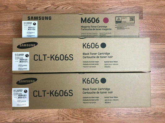 Genuine Samsung CLT-606S MKK Toner Set For CLX-9350ND/9352NA FedEx 2Day Air!!! - copier-clearance-center