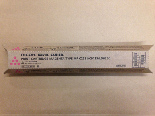 Ricoh Savin Lanier 841502 Magenta Toner For MP C2551 C9125 LD625C Same Day Ship! - copier-clearance-center