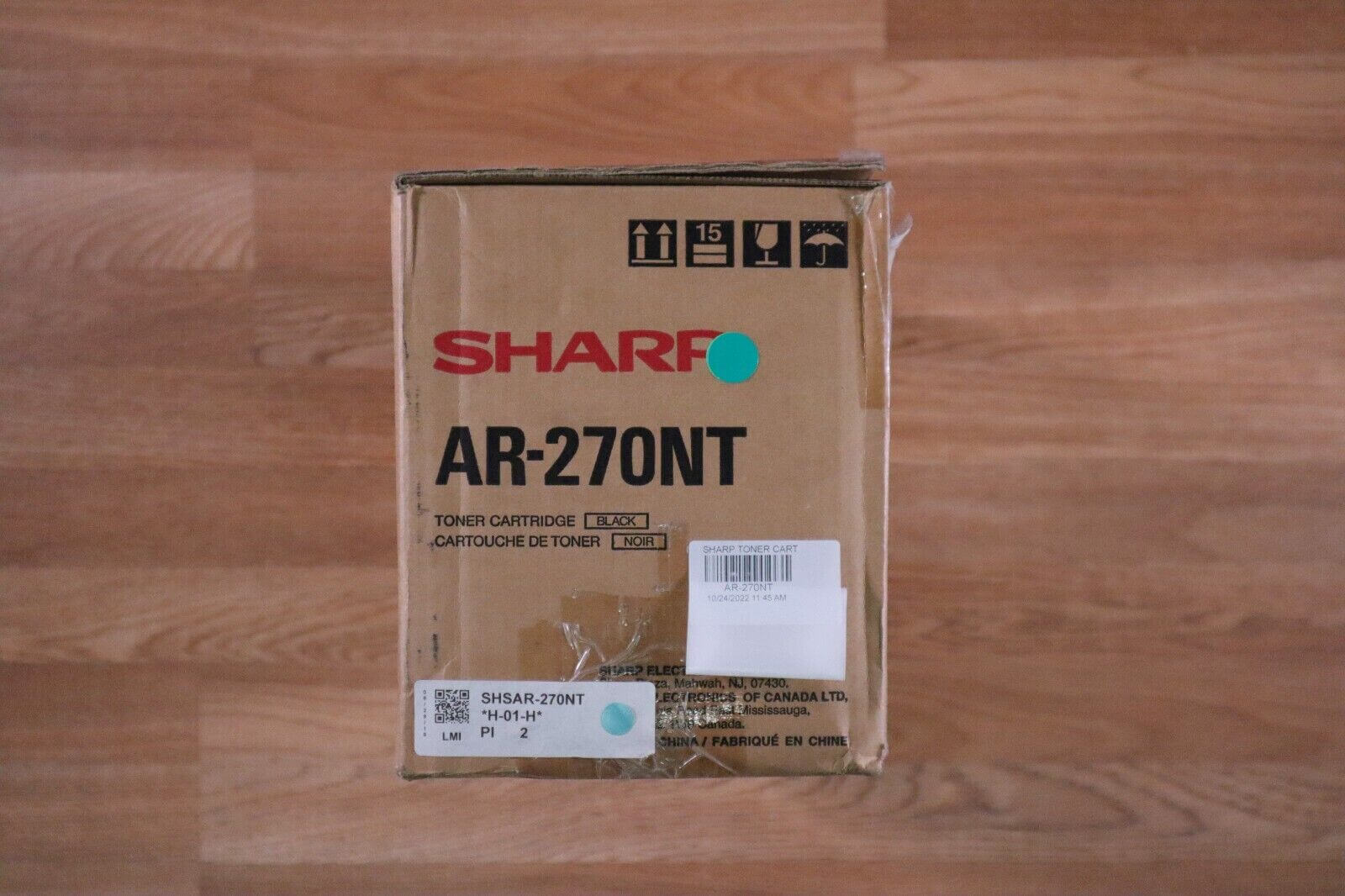 Genuine Sharp AR-270NT Black Toner Cartridge AR235,AR275, ARM208, ARM236, ARM237 - copier-clearance-center