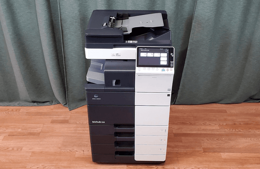 Konica Minolta Bizhub 558 Black & White Copier Printer Staple Finisher Low 60k!! - copier-clearance-center