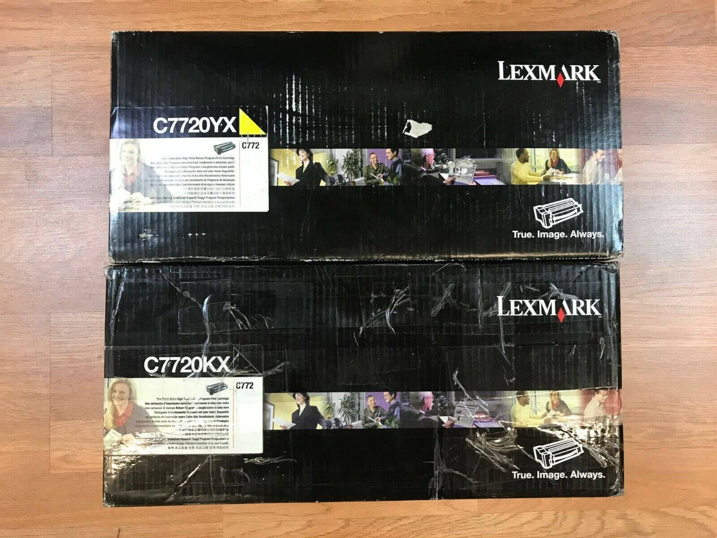 Lexmark C7720YX/KX YK Extra HY Toner Cart. For C772 Series *Same Day Shipping! - copier-clearance-center