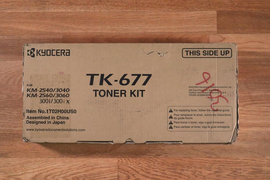 Genuine Kyocera TK-677 Toner Kit For KM-2540/3040/2560/3060/300i/300i x Same Day - copier-clearance-center