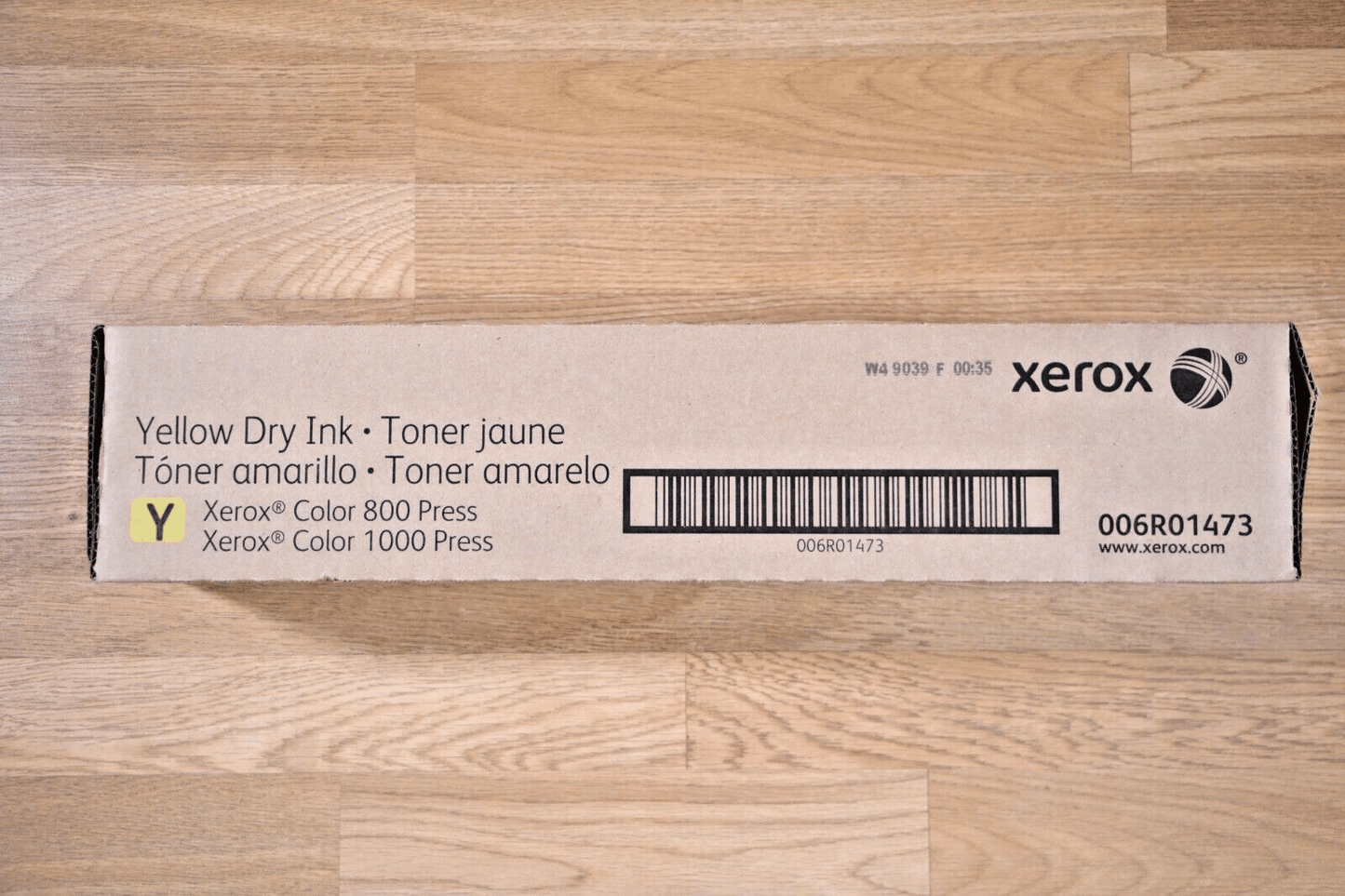Genuine Xerox Color 800 / 1000 Press Yellow Dry Ink Toner Cartridge Same Day Ship