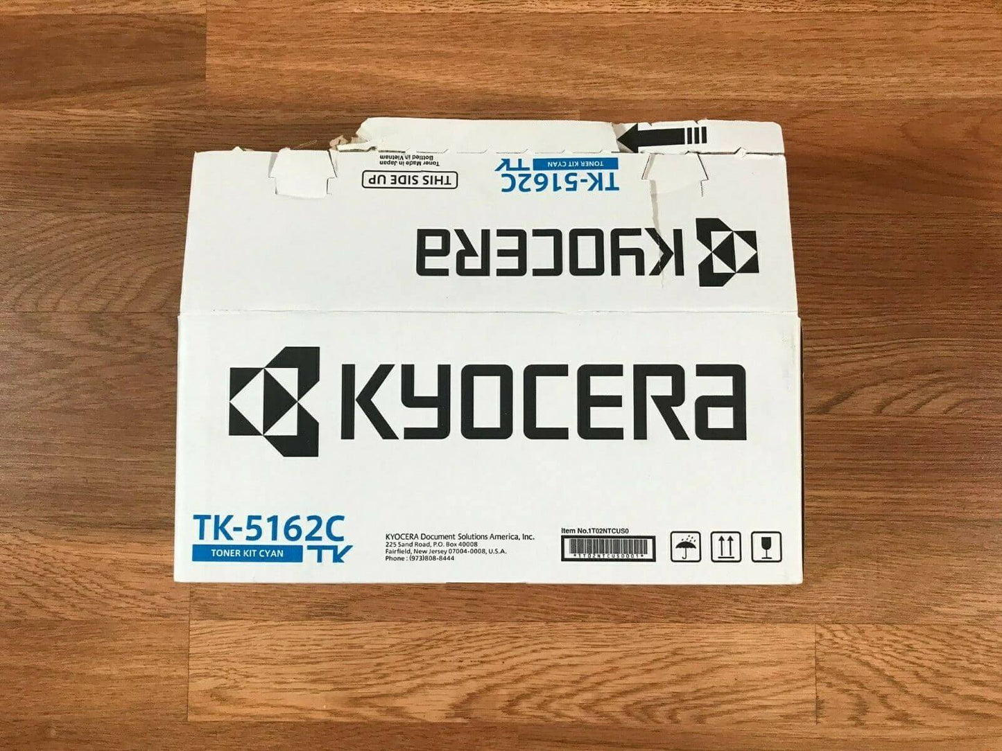 Genuine Open Kyocera TK-5162 Cyan Toner For Ecosys P7040cdn Same Day Shipping! - copier-clearance-center