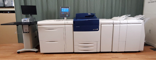 Xerox Versant 80 Press Color Production Printer Copier Scanner Finishers Low 24k - copier-clearance-center