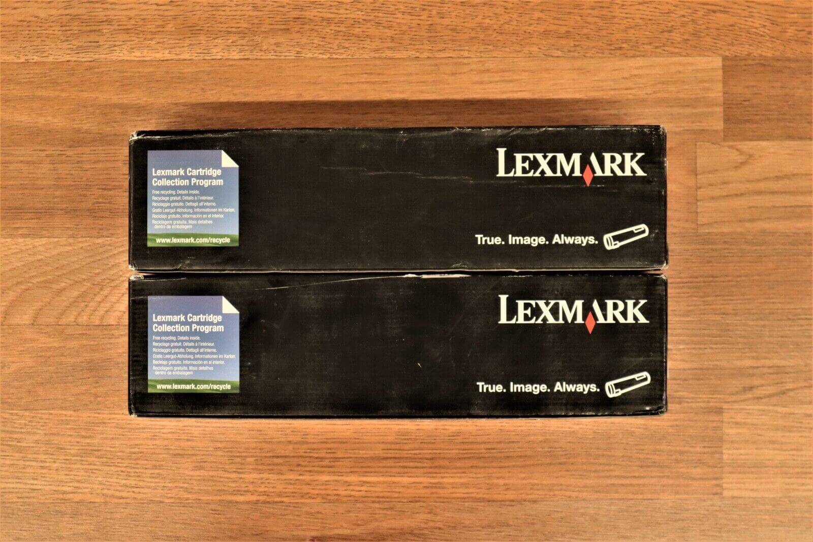 2 Lexmark C935 M&Y Toner Cartridges, C930H2MG, C930H2YG For C935 Same Day Ship!! - copier-clearance-center