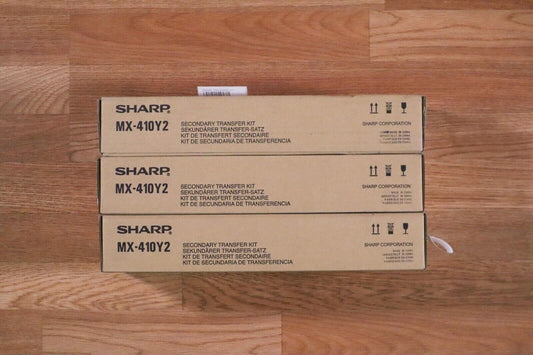 Lot Of 3 Sharp MX-410Y2 Secondary Transfer Kit MX-4100N MX-4101NMX-5000NMX-5001N - copier-clearance-center