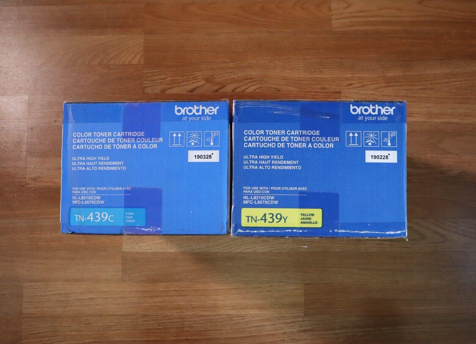 Genuine Brother TN-439 C,Y Toner For HL-L9310CDW MFC-L9570CDW Same Day Ship!!! - copier-clearance-center